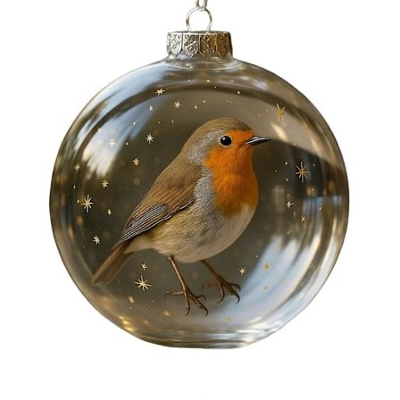 Høykvalitets Naturfugl Plast Julekule Ornament Hengende Dekorasjon For Ferietre Dekorering Fester Feiring Gave Flerfarget