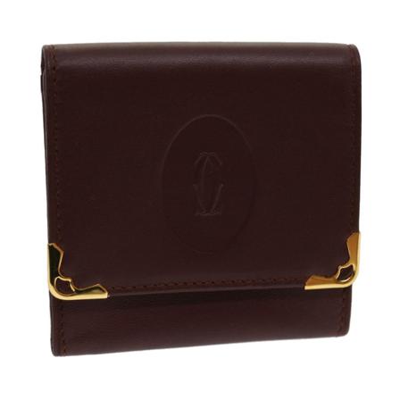 Cartier Vintage, Wallets Cardholders Rood, Dames, Maat:ONE Size