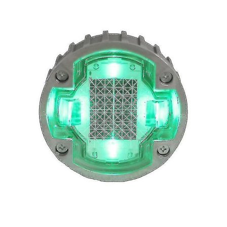 Led vejstudslys Aluminiumskal Indlejret solcelle vejstudslampe Ip68 Vandtæt