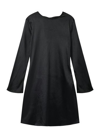 LMTD | Nlfsatin Ls Bow Dress | 170
