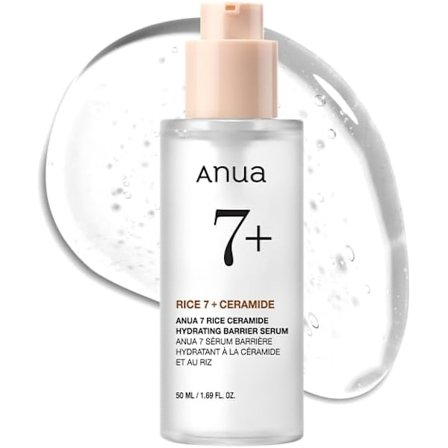 ANUA 7 Rice Ceramide Fuktighetsgivende Barrier Serum, 50 ml / 1.69 fl oz.