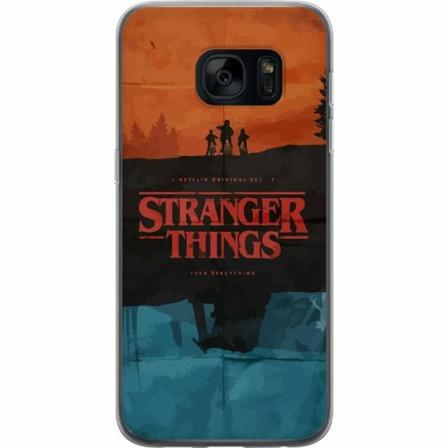 Samsung Galaxy S7 Genomskinligt Skal Stranger Things