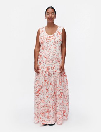 Marimekko Taide Cactis - White - M