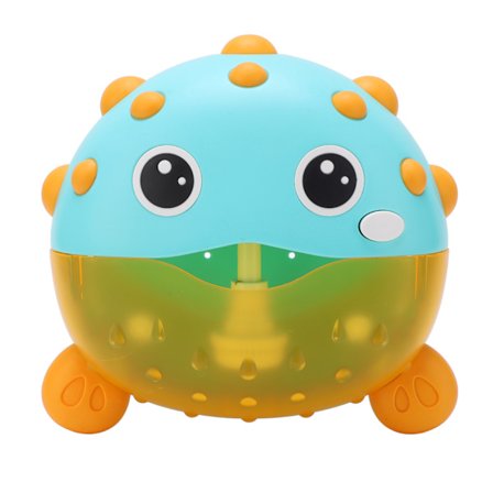 Automatisk Bubbelmaskin Musik Blowfish Baby Badkar Pool Vattenleksaker