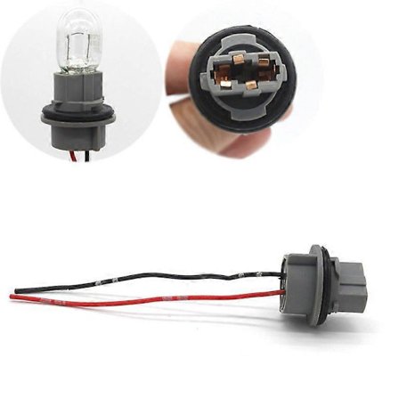 2kpl T13 T20 7440 7443 Lampun kanta W21W W21 5W Adapteri johtosarja auton vilkku jarruvalon pohjan lisävarusteisiin [DB]