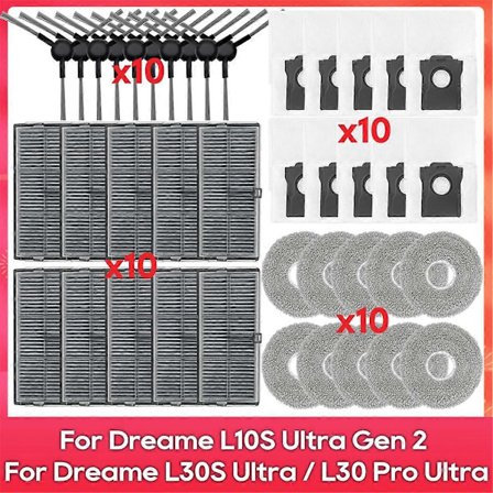 Tarvikkeet Dreame L10S Ultra Gen 2, L30S Ultra robotti-imureille