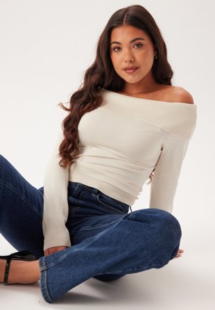 VERO MODA Vmmercury Off Shoulder Ls Pull Vaatteet