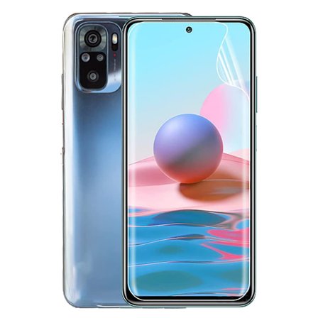 Redmi Note 10 Pro Mjukt Hydrogel Skärmskydd HD 0,2mm