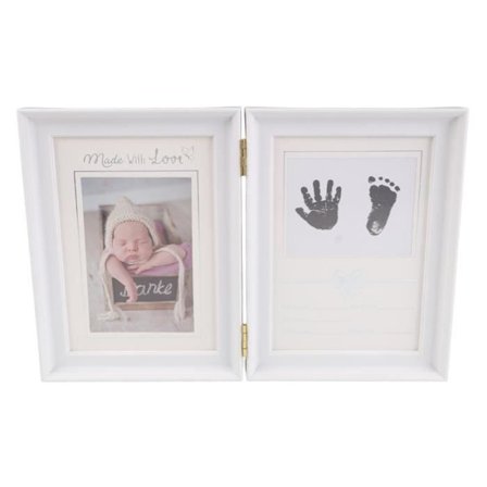 HURRISE Baby Hand Kit Baby Hand Kit, Full Moon Baby Memorial bordsram, fotoljusarmatur