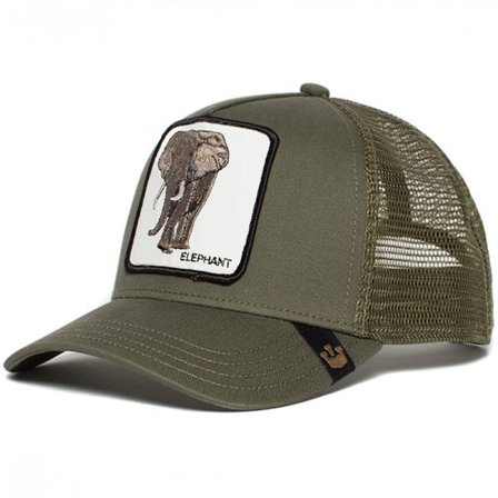Goorin Bros. Trucker Hat Men - Mesh Baseball Snapback Cap - The Farm(elephants army green)