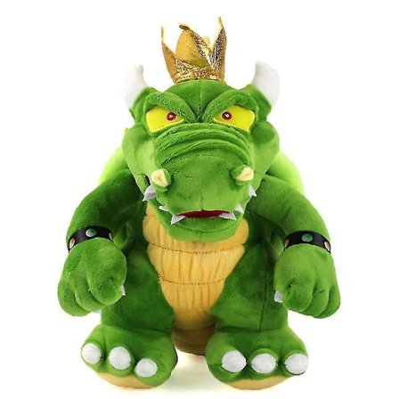 30/35cm Koopa Bowser Plush Toys Green King Koopa Fire Dragon Plushes Soft Stuffed Toys Anime Cartoon Dragon Dolls Children Gifts