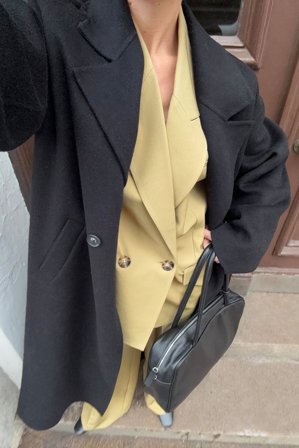 NA-KD Maxi blazer oversize - Blazers Oversize - Beige - EU 32