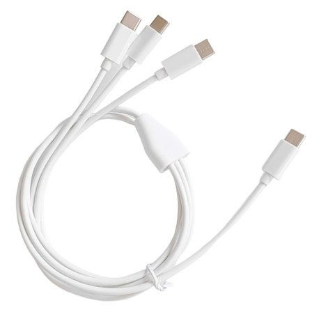 3 in 1 USB Type C -kaapeli matkapuhelinvarusteille USB C -kaapelin lataamiseen