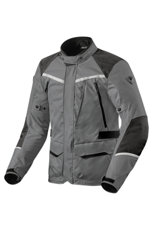 Rev'it! Voltiac 3 H2O Motorcycle Jacket Grey/Black S