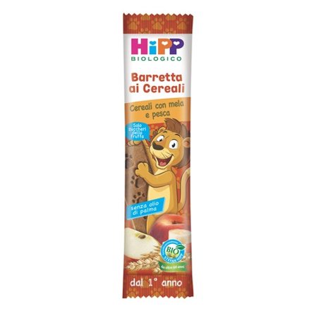 Hipp Kids Barretta Cereali Mela Pesca 20g