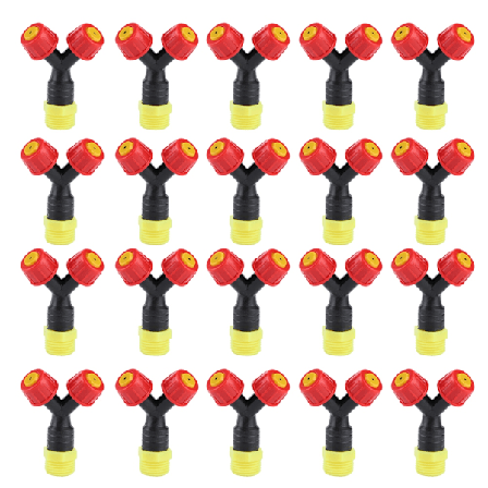 20 stk. G1/2in havevandssprinklerhoved til have, græsplæne, vandingsspraydyse, kunstvanding