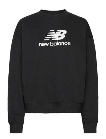 New Balance Sport Essentials French Terry Logo Crew - Black - L