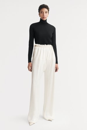 Soft Goat - Featherlight Turtleneck - Women cashmere sweater - XS - Black