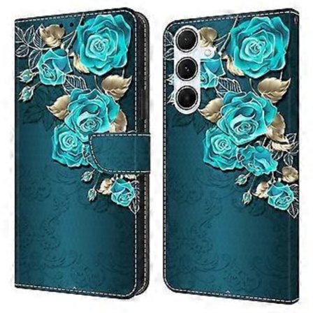 Samsung Galaxy A16 5G/4G -kotelo magneettilukolla, 3D-kuvioitu nahkalompakko puhelinkotelo (Tyyli I)