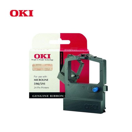 OKI Färgband, svart, 01126301 - Lyreco - Toner och bläck - Färg- och Raderband - Färgband OKI