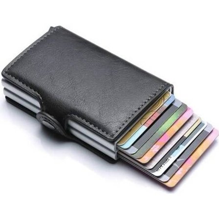 pung, minipung, kortholder, kreditkortetui, læderpung slank pung, kreditkortetui smart pung med kortholder + møntlomme pung