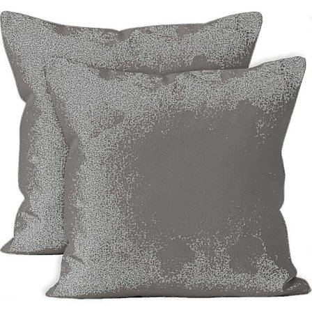 Kuddfodral 2-pack (50 x 50 cm) - Solskensgul - Enfärgad bomullscanvas