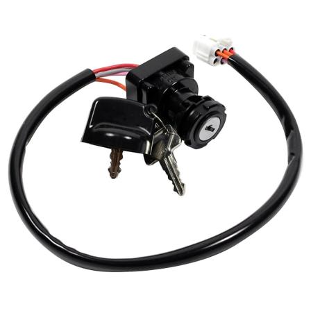 Tenningsbryter med nøkkel 37110-31g00 Brytermontering For ATV 2005-2014 Kingquad 08-15 King Quad 750