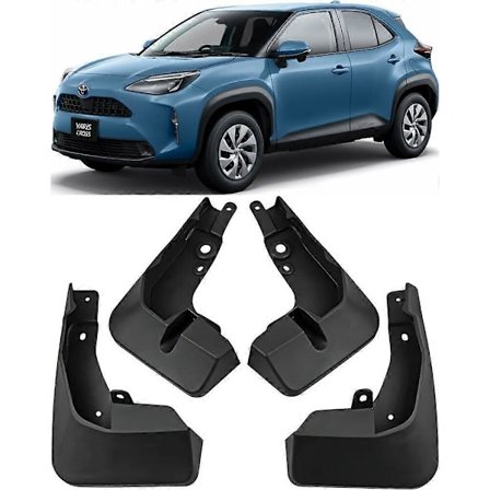 Originalt komplett sett sprutbeskyttere gjørmeklapper skjerm for 2020-2024 Toyota Yaris Cross