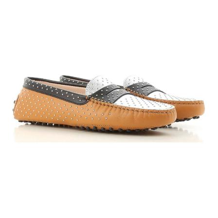 Tod's Moccasins Schoenen , Oranje , Dames , Maat: 36 EU