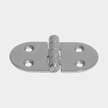Hatch hinge Roca, 74 x 40 mm, acid-resistant stainless steel (AISI 316)