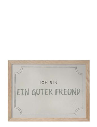 Freundschaftsdiplom, Dusty Mint - Kompisdiplomet På Tyska Home Kids Decor Posters & Frames Posters Friendship Posters Monivärinen/Kuvioitu 