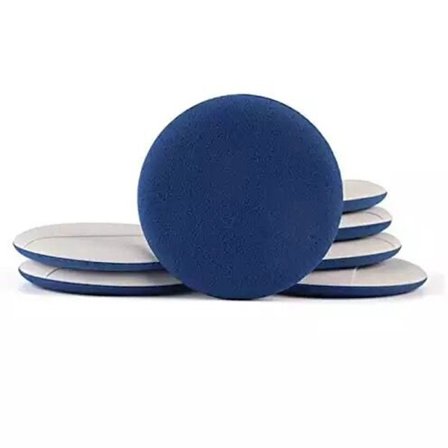 3-PACK Kosmetisk Svamp Ansiktspuff Naturligt Material