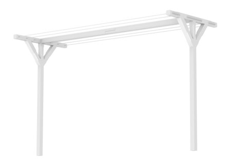 Jabo 4260 Torkställning 195x300x120 cm, Utemiljö