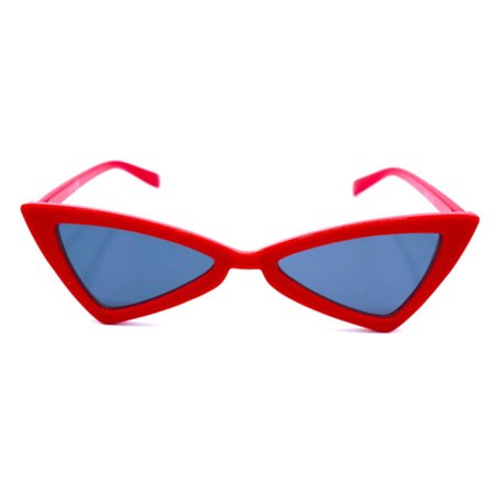 Cat Eye røde solbriller