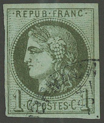 Frankrig - YT 39A - Stemplet