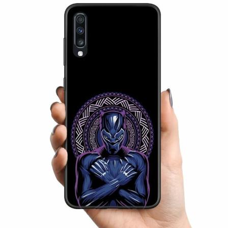 Samsung Galaxy A70 Tpu Mobilskal Black Panther: Wakanda Foreve