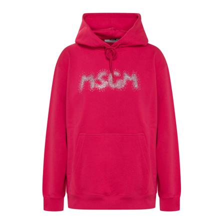 Msgm Hoodies Pink, Dame