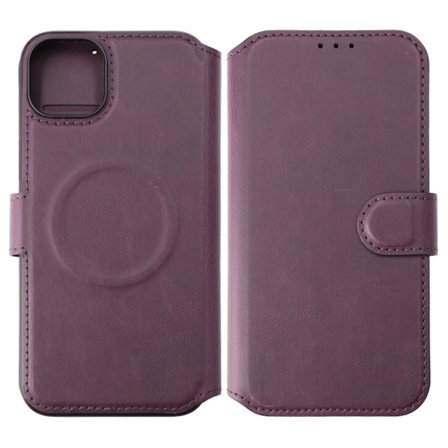 iPhone 15 Plånboksfodral med Magsafe Rvelon - Lila