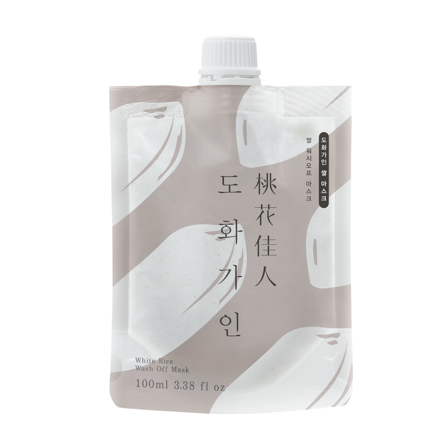 House of Dohwa White Rice Wash Off Mask, 100 ml