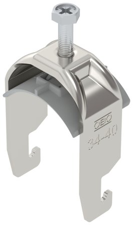 Obo Bettermann BS-U1-K-40 A2 Kabelholder 34–40 mm, Installasjonsmaterial