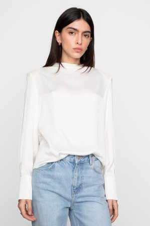 CAMILLA PIHL - Arlene Blouse - Cream Size44