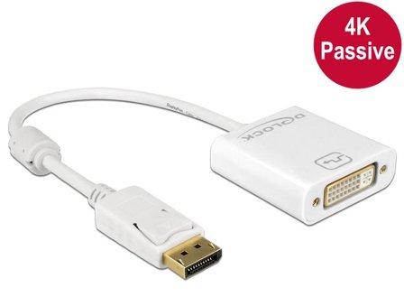 Delock DisplayPort-adapter - 20 cm