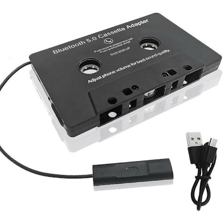Universal kassett Bluetooth 5.0 adapterkonverter bilkassett for Aux Stereo Music Adapter kassett