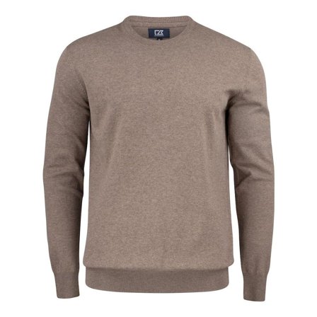 CUTTER & BUCK Tröja Oakville nougatmelange 3XL - Lyreco - Yrkeskläder - Uniform - Stickat