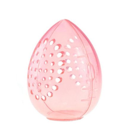 Meikkisienen säilytyslaatikko monilla rei'illä, kosteudenkestävä, läpinäkyvä, kauneussieni