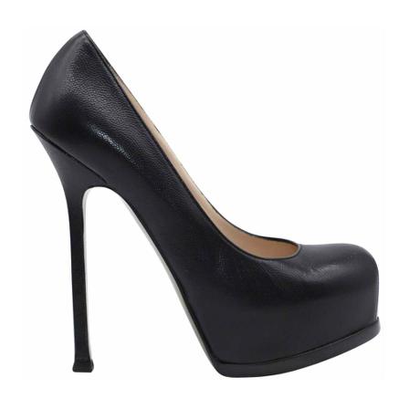 Saint Laurent Vintage, Pre-owned Pumps Zwart, Dames, Maat:37 EU