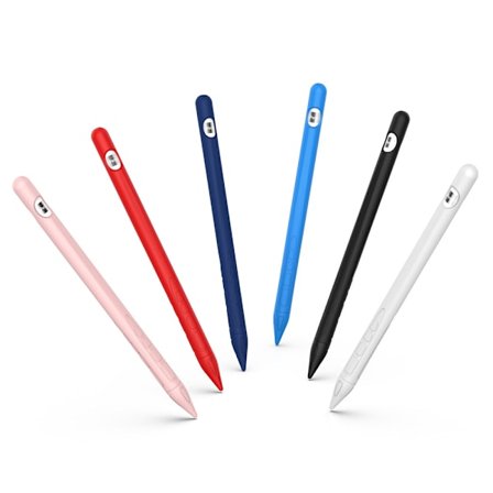 6-pak etui til Apple Pencil 1. generasjon, mykt silikonhylsedeksel tilbehør