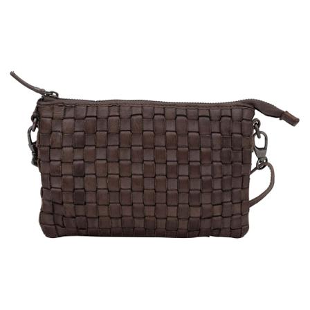 Adax Shoulder Taske Grå, Dame Skuldertasker, Størrelse: ONE Size