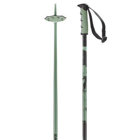 Salomon - Laskettelusauvat Sauvat Steep - Iceberg Green / Black