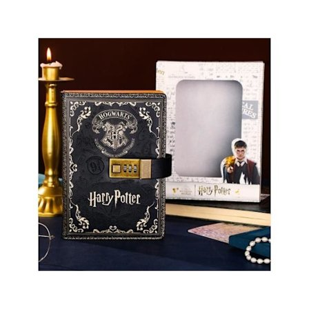 Harry Potter Alohomora Låsbar A5 Dagbog [DB]